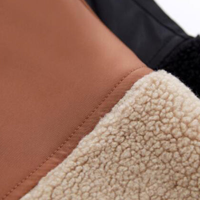 Chaqueta Acolchada Suelta Estilo Béisbol para Invierno - Image 5
