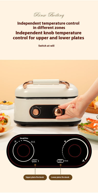 Máquina Multifuncional para Pancakes con Calentamiento Doble Cara - Image 15
