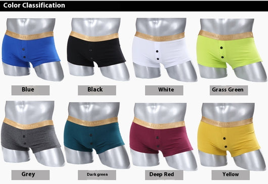 Bóxers de Algodón Transpirable con Botones para Hombre - Image 16