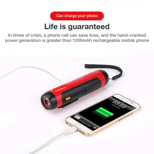 Linterna de Emergencia Manual con Alarma de Distress - Image 12