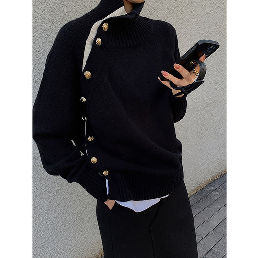 Sudadera Cuello Redondo Black Gold Serie Manga Larga - Image 10
