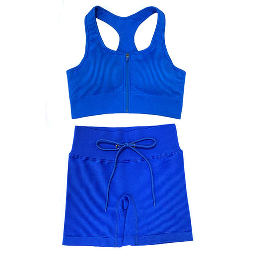 Conjunto Deportivo Mujer: Top y Shorts Costilla Ajustado - Image 9