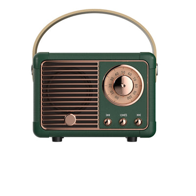 Altavoz Bluetooth Portátil Retro Mini Inalámbrico para Auto y Escritorio - Image 9