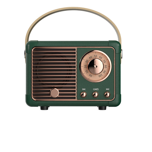 Altavoz Bluetooth Portátil Retro Mini Inalámbrico para Auto y Escritorio - Image 9