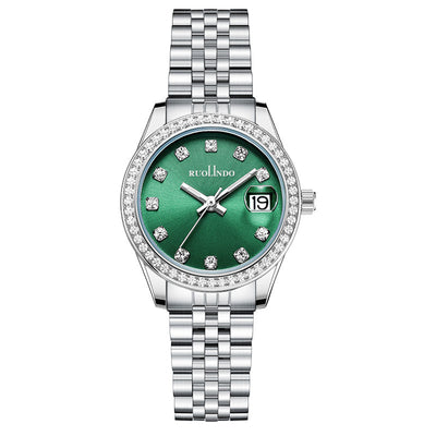 Reloj de Calendario de Lujo Exclusivo para Mujer - Image 9