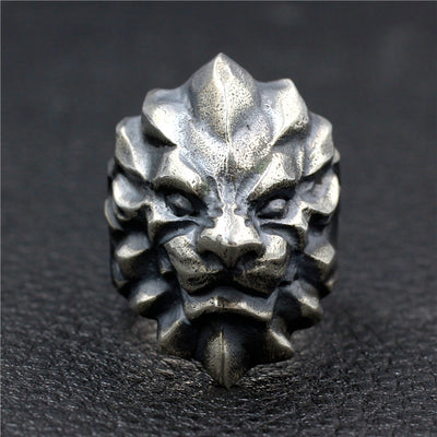 Anillo de Plata Esterlina Artesanal con Acabado Vintage para Hombre - Image 9