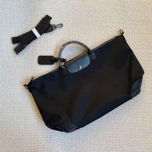 Bolsa de Viaje Grande en Cuero Genuino - Estilo Clásico para Mujer - Image 4