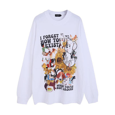 Camiseta Estampada de Manga Larga Unisex - Image 9