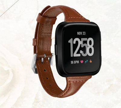 Reloj Inteligente de Cuero con Diseño T Compacto - Image 5