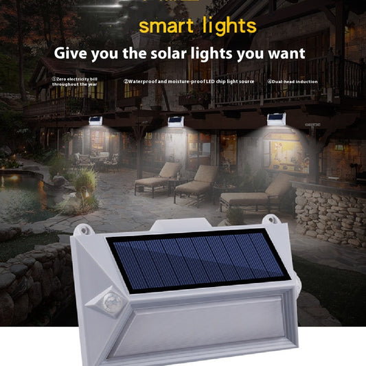 Luz LED Solar con Sensor de Movimiento para Escaleras y Pasillos