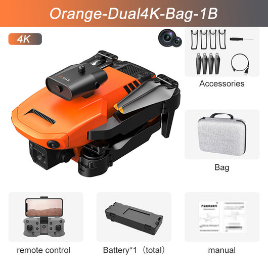 Dron 4K con Evasión de Obstáculos y Control Remoto Profesional - Image 14