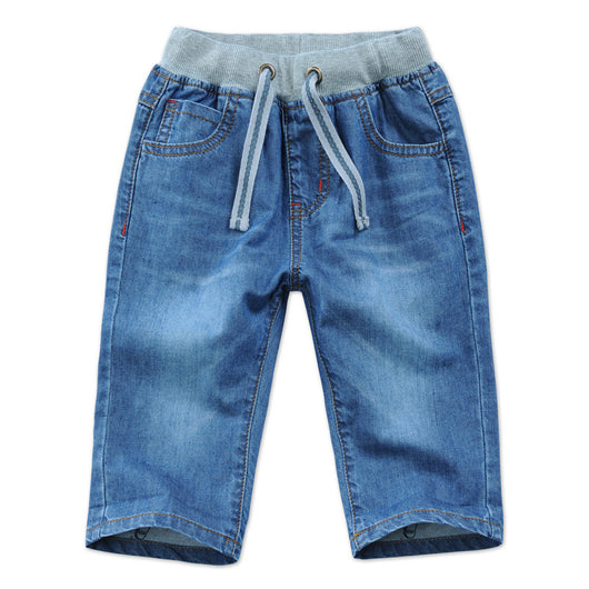 Pantalones Capri Denim Casuales para Niños - Versátiles y Cómodos - Image 4