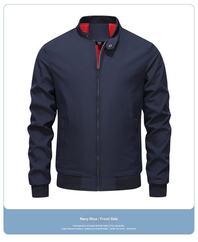 Chaqueta para Hombre Cuello Alto Otoño - Image 15