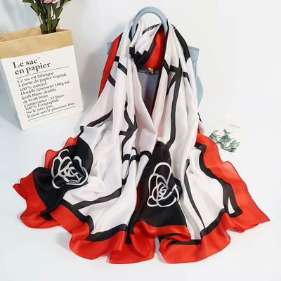 Pañuelo de Seda Protector Solar para Todas las Estaciones - Image 21