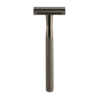 Rasurador de Seguridad Doble Filo con Patrón Diamante - Afeitado Profesional Manual - Image 9