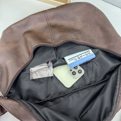 Bolsa Crossbody Retro para Hombre con Gran Capacidad - Image 4