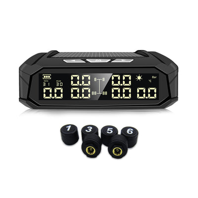 Monitor Solar de Presión de Llantas para 6 Neumáticos - RV y Camiones - Image 3
