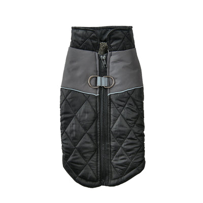 Traje de Esquí Acolchado Impermeable con Diseño Geométrico y Forro Térmico - Image 5
