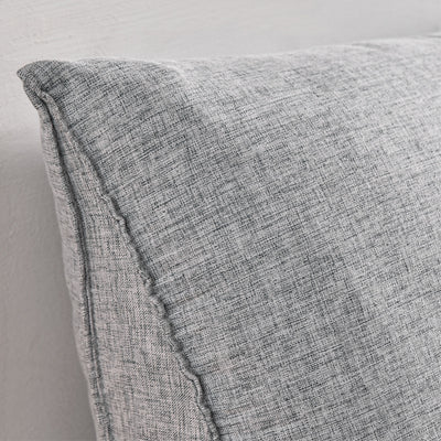 Cojín Triangular de Algodón y Lino Desmontable para Cabecera de Cama - Image 4