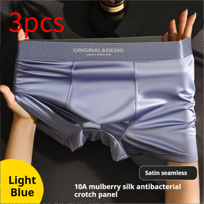 Bóxers de Seda de Hielo Ligera de Lujo para Hombre - Transpirables para Verano - Image 16