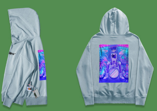 Sudadera Esencial con Diseño Steam Wave - Image 16