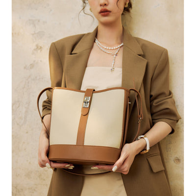 Bolso Bandolera de Cuero Genuino con Gran Capacidad para Mujer - Image 2