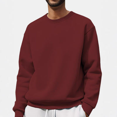 Sudadera de Cuello Redondo en Terciopelo con Manga Larga - Image 4