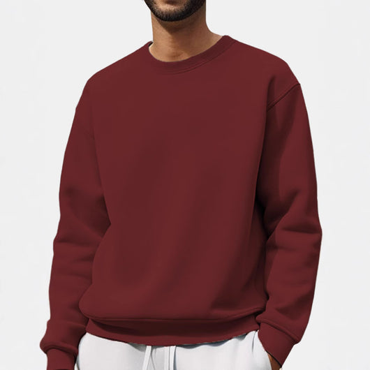 Sudadera de Cuello Redondo en Terciopelo con Manga Larga - Image 4