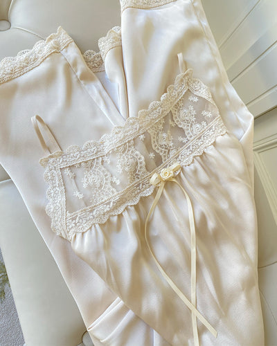 Cardigan Ondulado Multicapa con Encaje y Faja Integrada - Image 13