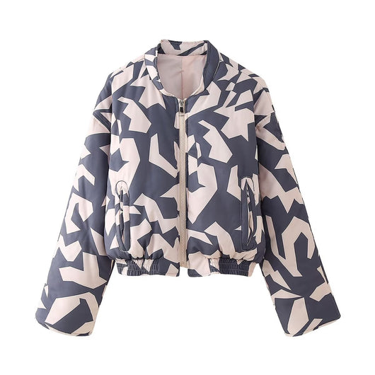 Chaqueta de Algodón con Cierre de Cremallera - Casual y Versátil - Image 16