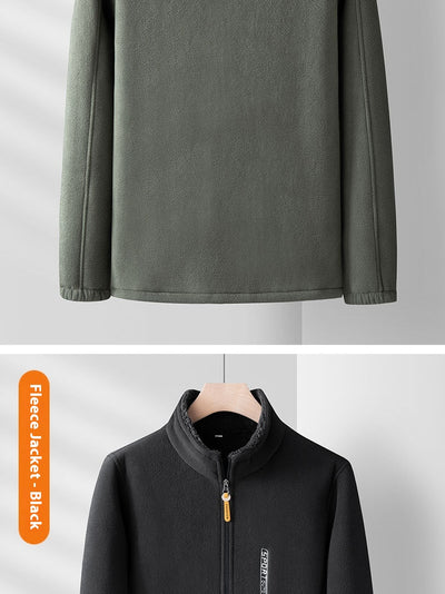 Chaqueta Polar Térmica Reversible para Hombre - Otoño e Invierno - Image 10