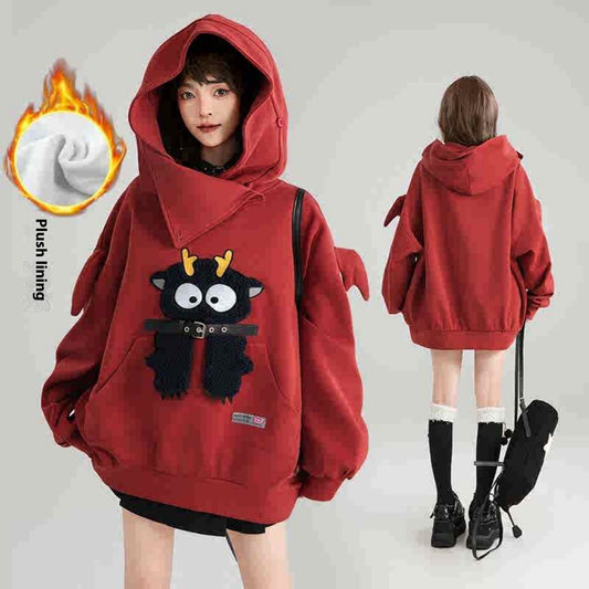 Sudadera con Capucha Estampada para Mujer - Diseño Girl Like - Image 2
