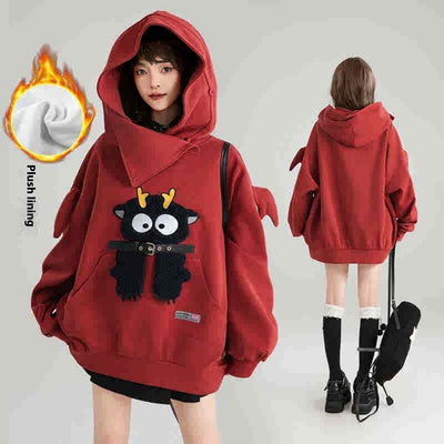 Sudadera con Capucha Estampada para Mujer - Diseño Girl Like - Image 2