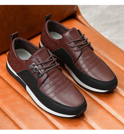 Zapatos Casuales de Cuero para Hombre - Resistentes y Antideslizantes - Image 17