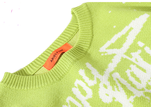 Suéter Tejido Cuello Redondo Estilo Europeo y Americano - Image 14