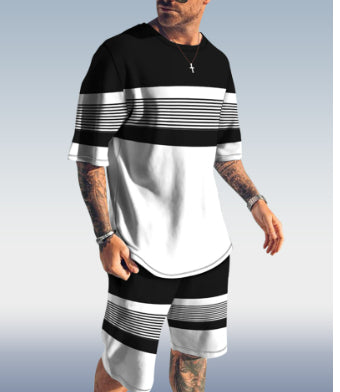 Traje Casual Playa Hombre Textura 3D Efecto Digital - Image 10