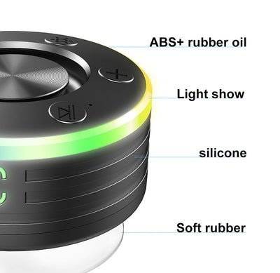 Parlante Bluetooth Resistente al Agua para Baño - Portátil y Duradero - Image 9