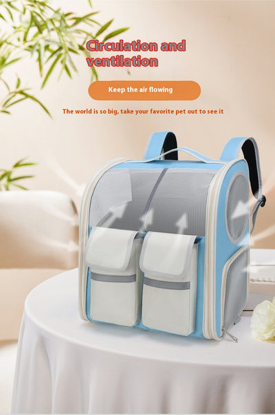 Mochila Transportadora para Mascotas - Bolsa Ventilada de Gran Capacidad - Image 13