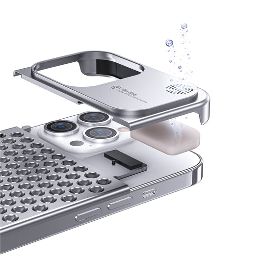 Funda de Aluminio para iPhone 14 13 Pro Max Plus con Disipación de Calor y Protección Total - Image 5