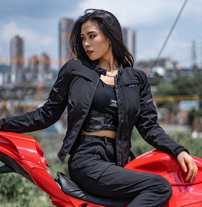 Chaqueta de Motocicleta Impermeable y Térmica para Mujer - Image 9
