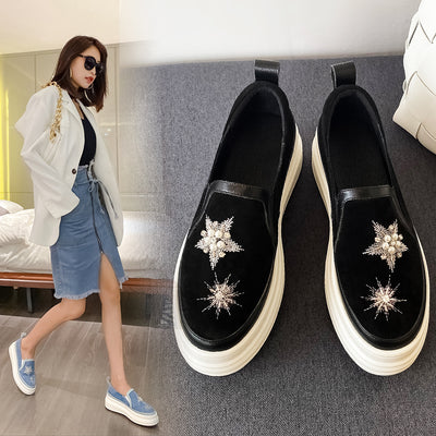 Zapatos de Plataforma de Cuero Genuino para Mujer - Image 10