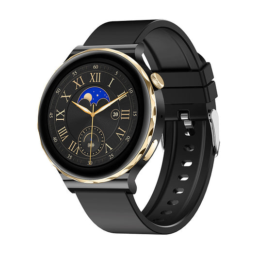 Reloj Inteligente HW52 Elegante con Esfera Redonda de Aleación de Zinc - Image 5