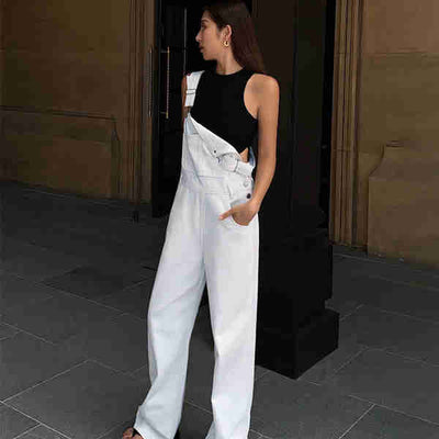 Pantalón Ancho Estilo Coreano de Pierna Recta y Cintura Suelta - Image 9