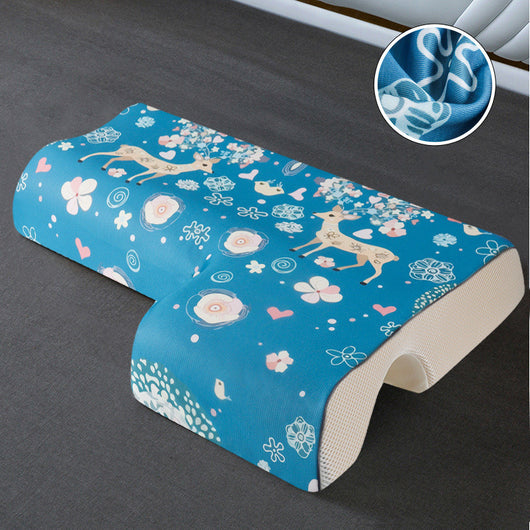 Almohada Cervical de Espuma Viscoelástica con Cáñamo Anti-Presión para Parejas - Image 11