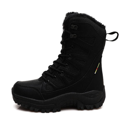 Botas Altas de Algodón para Parejas - Abrigo Invierno con Forro de Terciopelo - Image 12