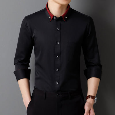 Camisa Ejecutiva Manga Larga sin Planchado - Image 6