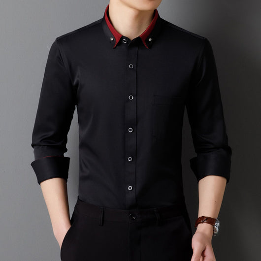 Camisa Ejecutiva Manga Larga sin Planchado - Image 6