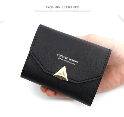 Billetera Corta Estilo Coreano para Mujer con Múltiples Compartimentos - Image 8
