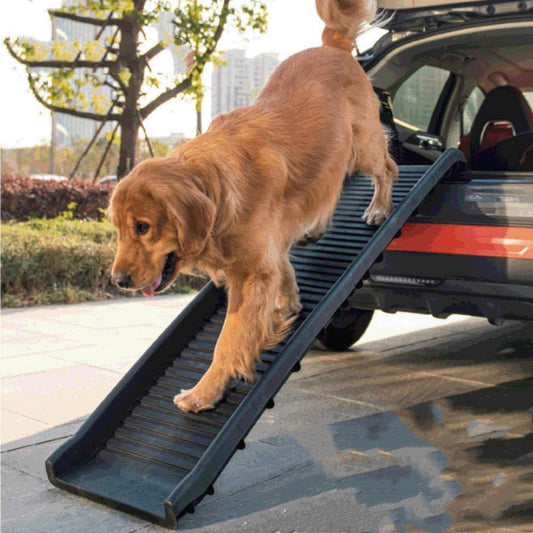 Escalera Plegable para Mascotas con Pendiente Antideslizante
