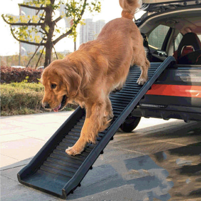 Escalera Plegable para Mascotas con Pendiente Antideslizante